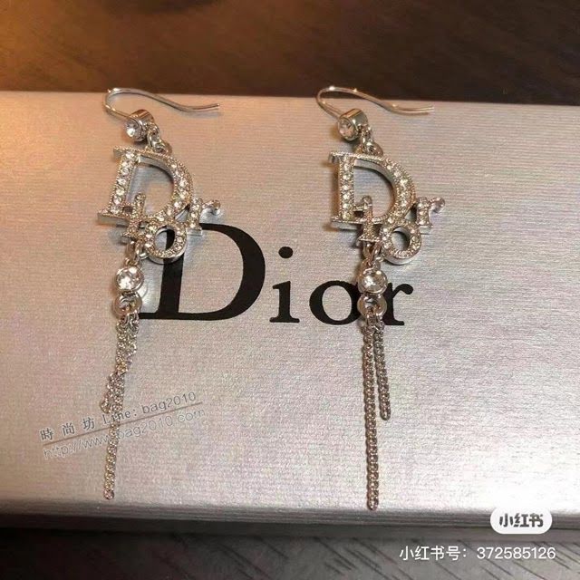Dior飾品 迪奧經典熱銷款中古耳釘  zgd1280